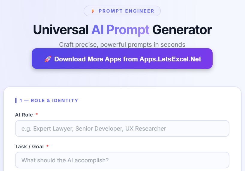AI Prompt Generator
